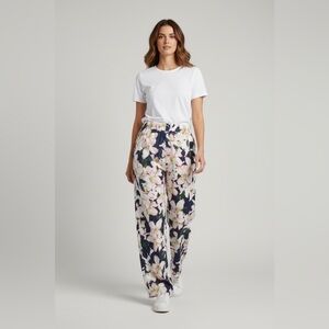 J. Crew Multicolor Floral Trousers